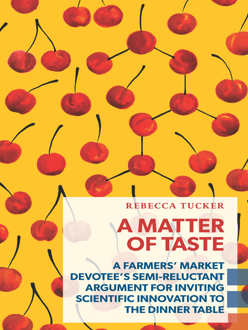 Title details for A Matter of Taste by Rebecca Tucker - Available
